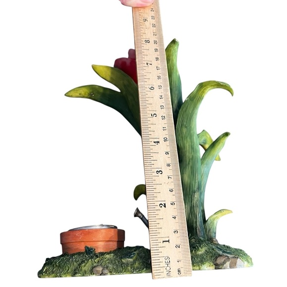 Yankee Candle Tart Wax Warmer Tulip Garden Lady Bug No Warmer W/Tag Discontinued - Picture 11 of 11